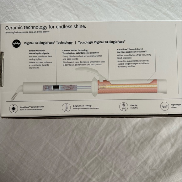 T3 Twirl Ceramic Curling Iron 1.25 inch - Picture 7 of 8